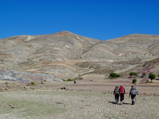 Notre randonnée dans les villages ruraux autour de la capitale Sucre.