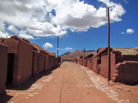 San Pedro de Lipez, un village quasi fantôme. 